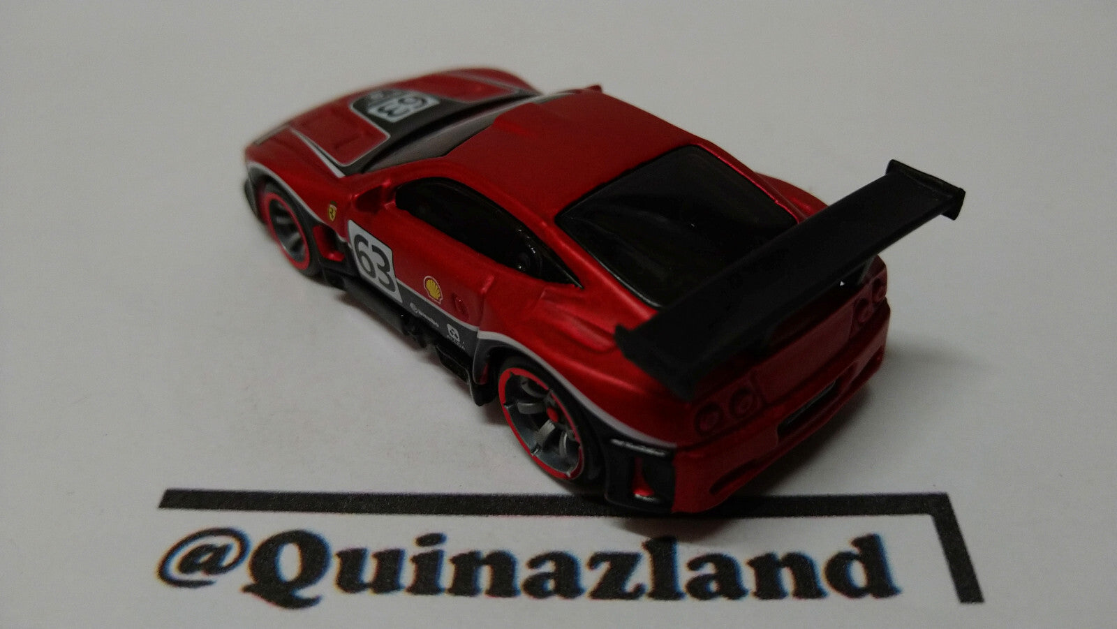 Hot Wheels Ferrari 575 GTC 2007 Ferrari racer   (A17)