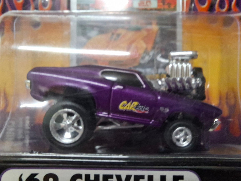 Muscle Machines 2002 cartoons  '69 chevelle    (NG55)