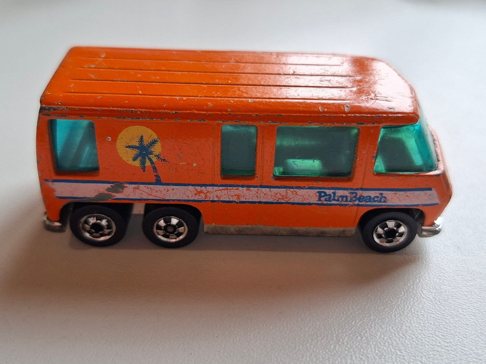 Hot Wheels 1979 the heavies GMC motorhome version Hong Kong base plastique (A06)