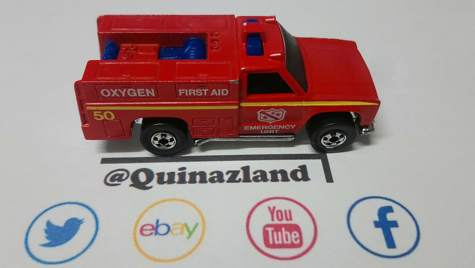 hot wheels Rescue Ranger 1977 Pompiers  (A21)