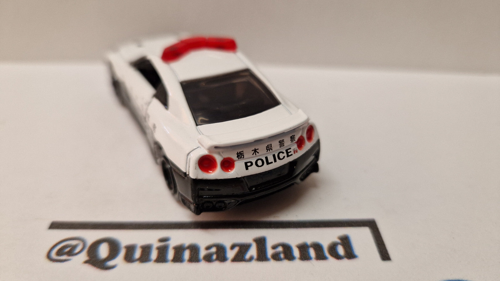 Tomica 2018 regular Nissan gt-r police car 1/62 (CP08)