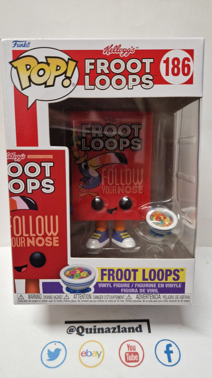 Funko Pop! KELLOGGS 186 Froot Loops (F22)