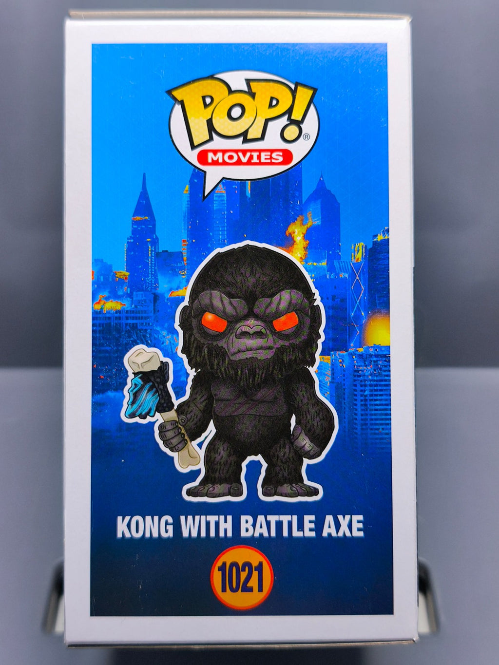 Funko Pop! GODZILLA VS KONG 1021 Kong w/ Axe (F17)