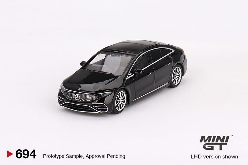 Mini GT 2024 Mercedes Benz EQS 580 4-Matic black  n°694 (CP06)