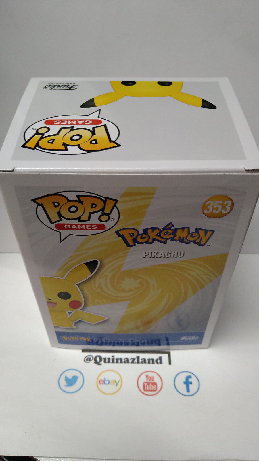 Funko Pop! POKEMON 353 Pikachu Special Edition (FU32)