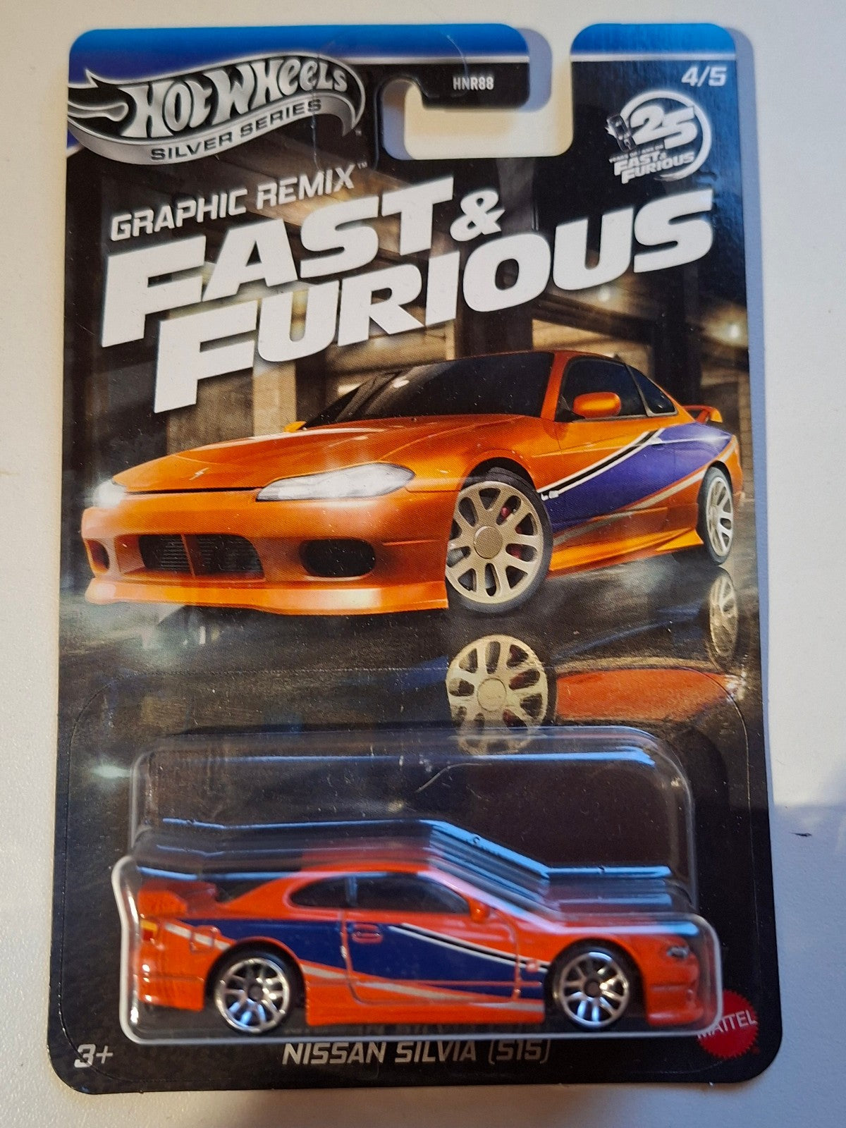 Hot Wheels Set Fast Furious Graphic Remix Acura Nissan Honda Lot de 5 (NP34)