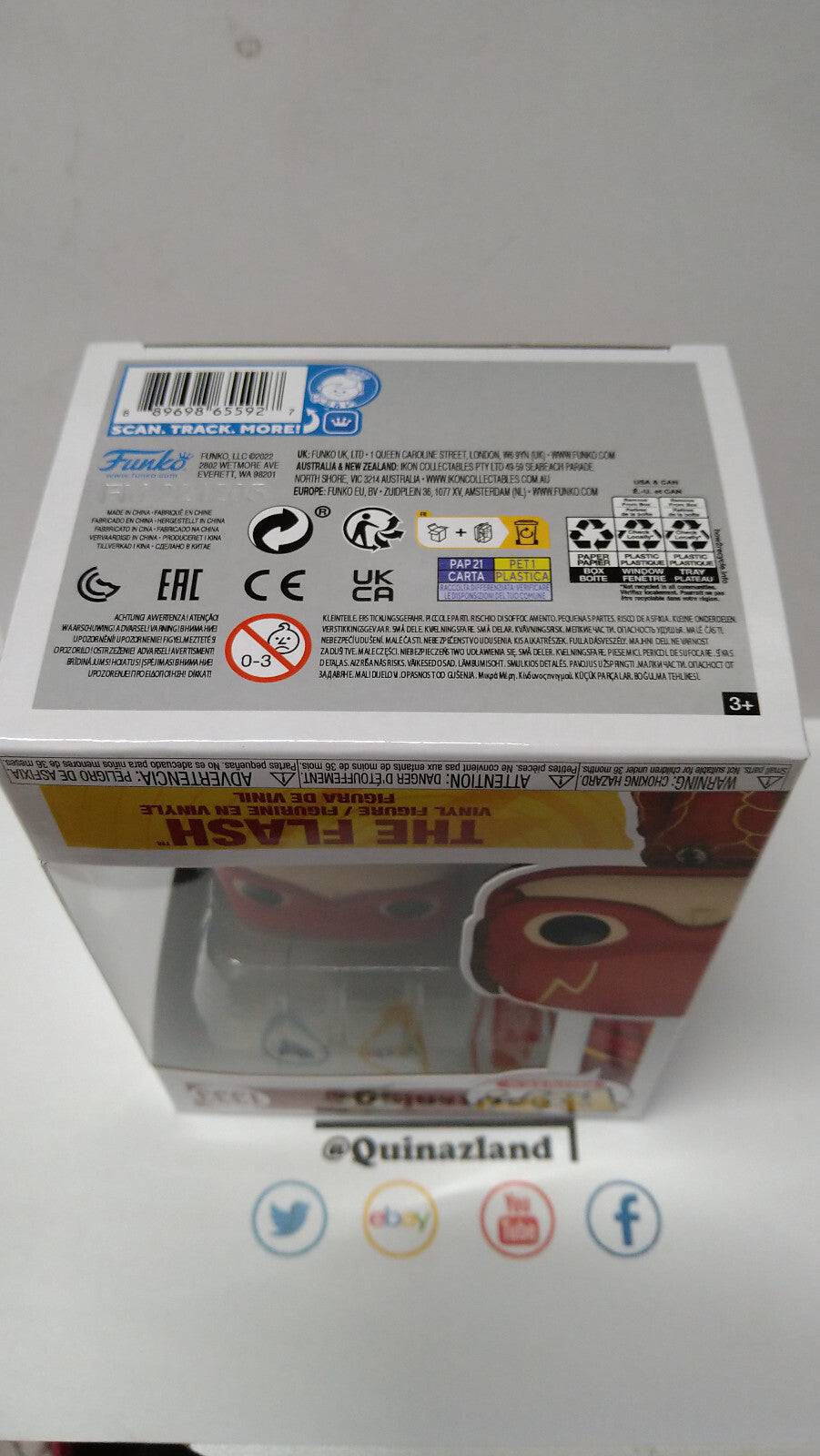 Funko Pop! FLASH MOVIE  N° 1333 The Flash  (F4)