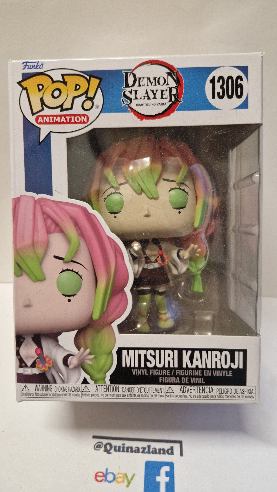 Funko Pop!  DEMON SLAYER  POP Animation N° 1306 Mitsuri Kanroji  (F50)