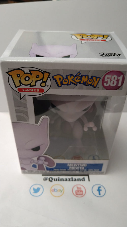 Funko Pop! POKEMON 581 Mewtwo  (FU18)