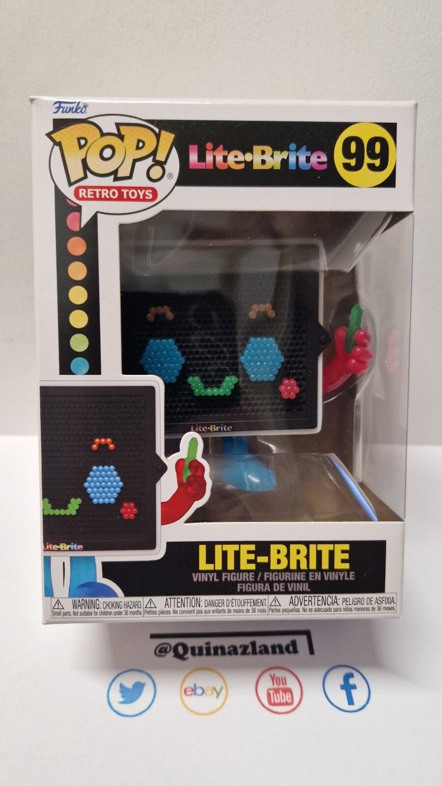 Funko Pop! Retro Toys #99 Lite-Brite (F24)