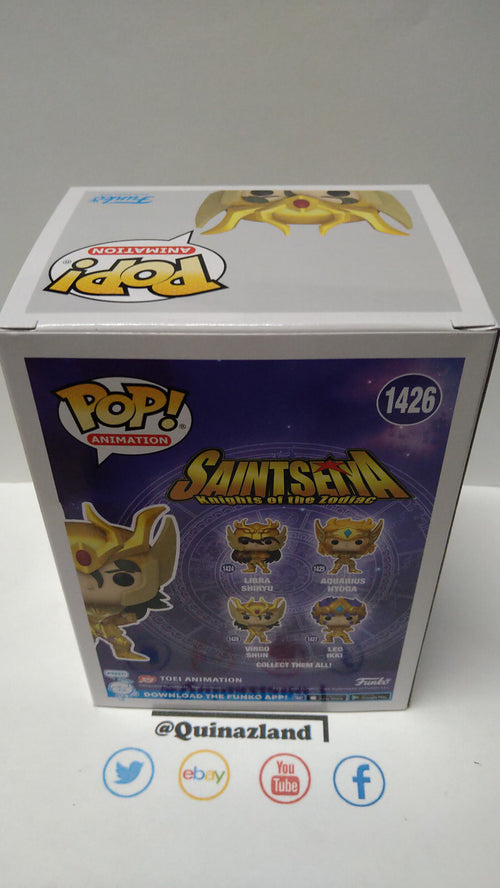 Funko Pop!  SAINT SEIYA  Animation N° 1426 Gold Virgo Shun (F9)