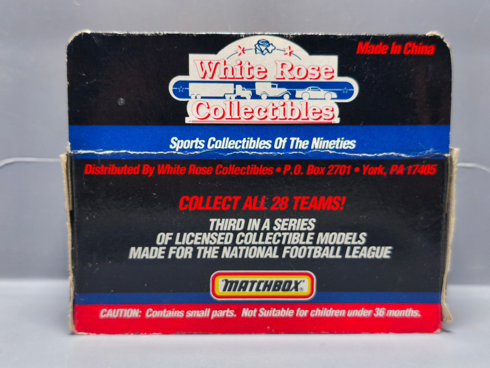 Matchbox Team Collectible 1992 NFL 39 chevy sedan Arizona cardinals  (NP43)