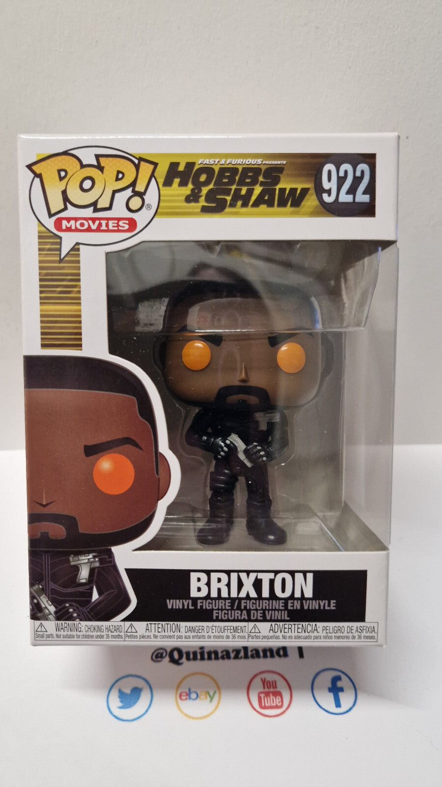 Funko Pop! Hobbs & Shaw #922 Brixton (F27)