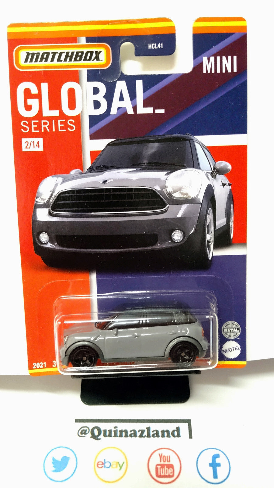 Matchbox série Global 2011 mini countryman (NP48)