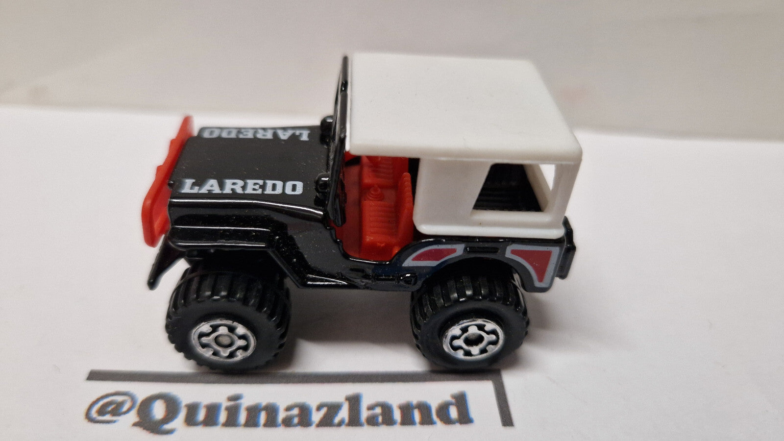 Matchbox 1987 mainline  Jeep 4X4  laredo  (A27)