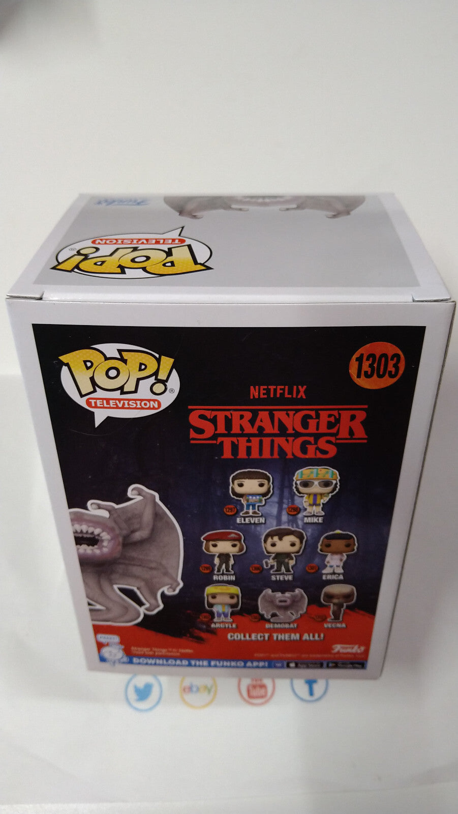 Funko Pop! STRANGER THINGS S4 POP N° 1303 Demo-bat (FU33)