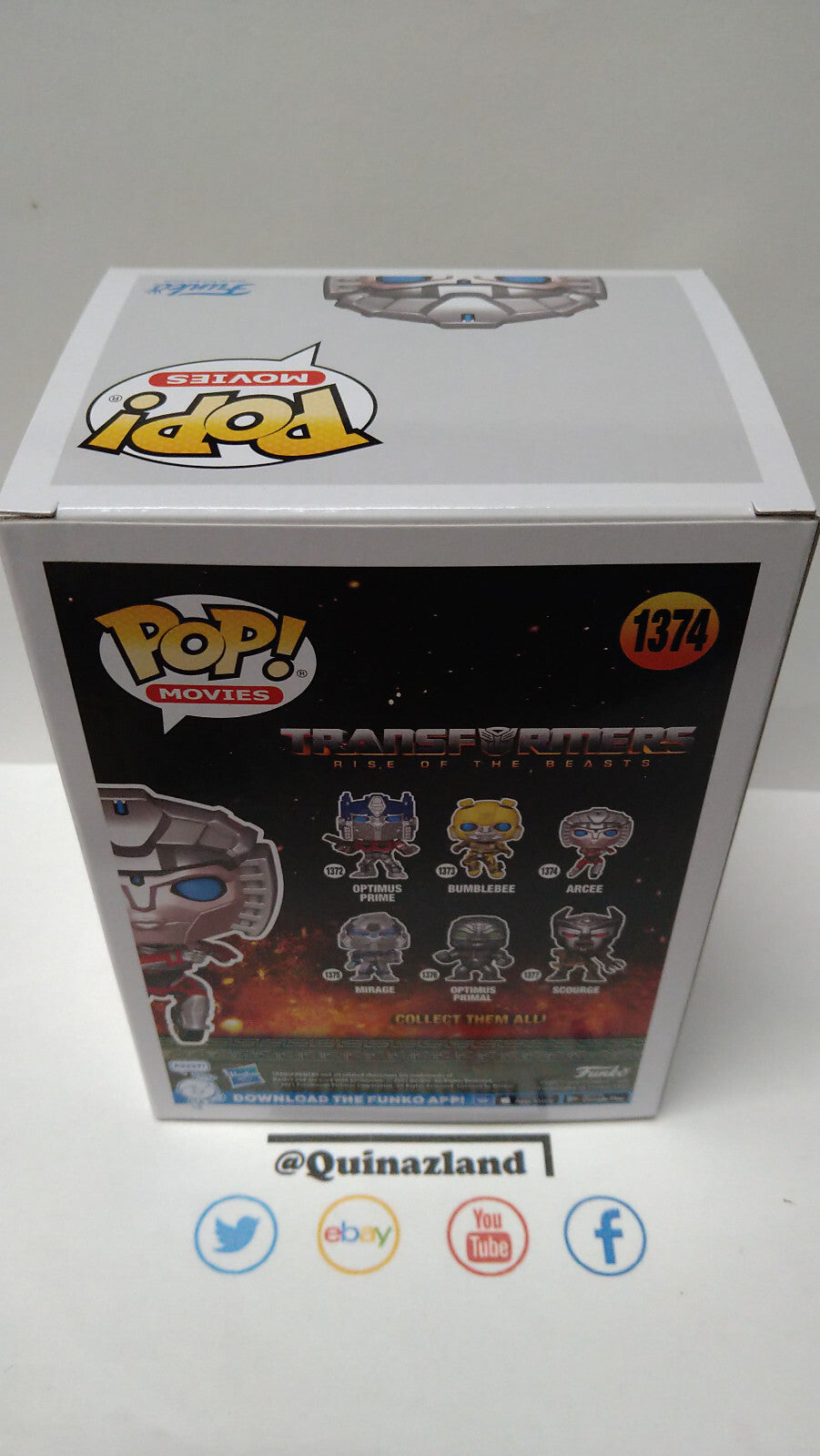 Funko Pop!  TRANSFORMERS POP Movies N° 1374 Arcee (FU42)