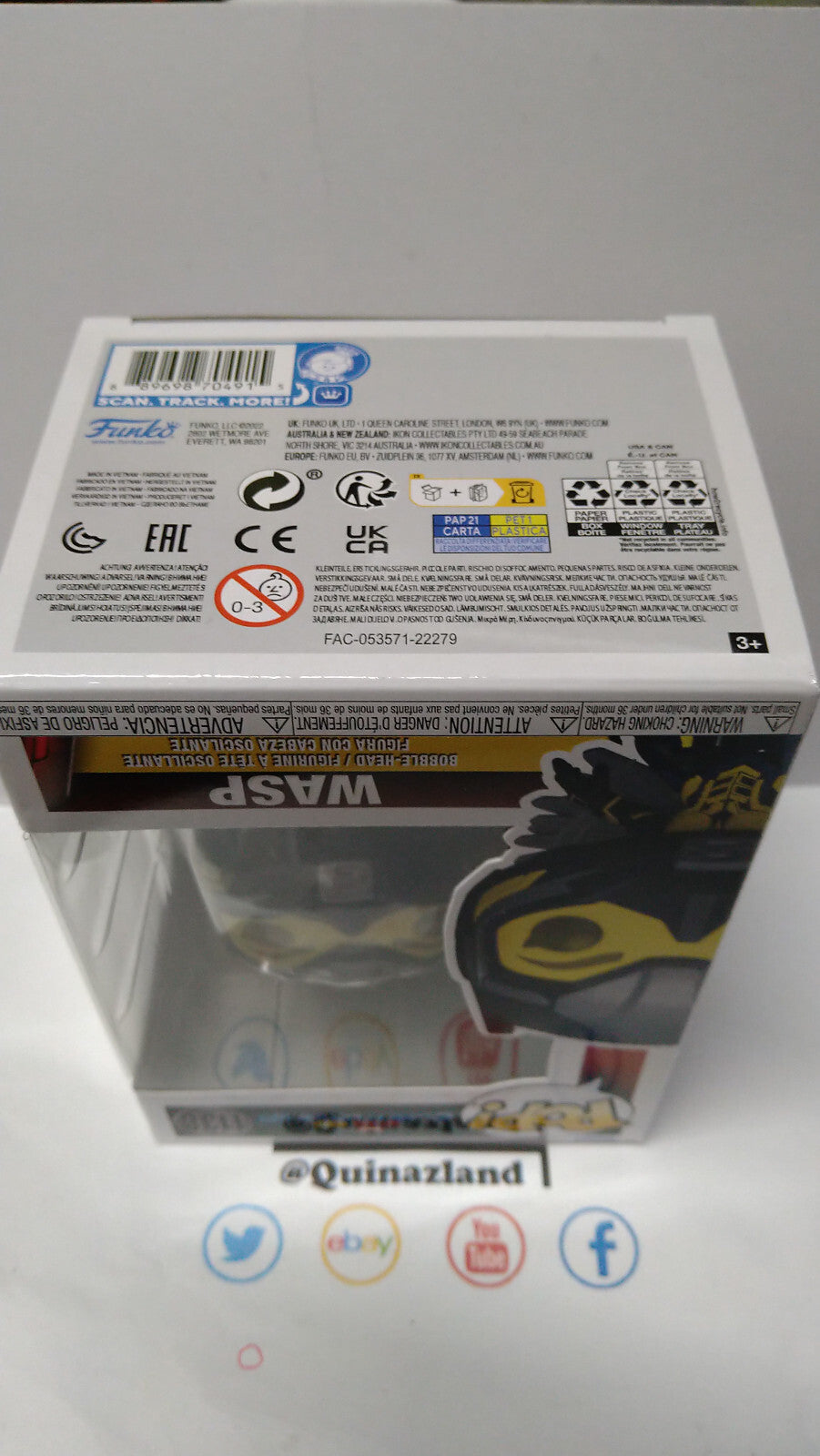 Funko Pop! ANT-MAN : QUANTUMANIA  N° 1138 La guêpe (F30)