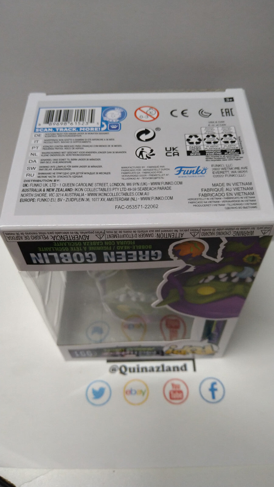 Funko Pop! MARVEL MONSTER HUNTERS 991 Green Goblin (FU21)