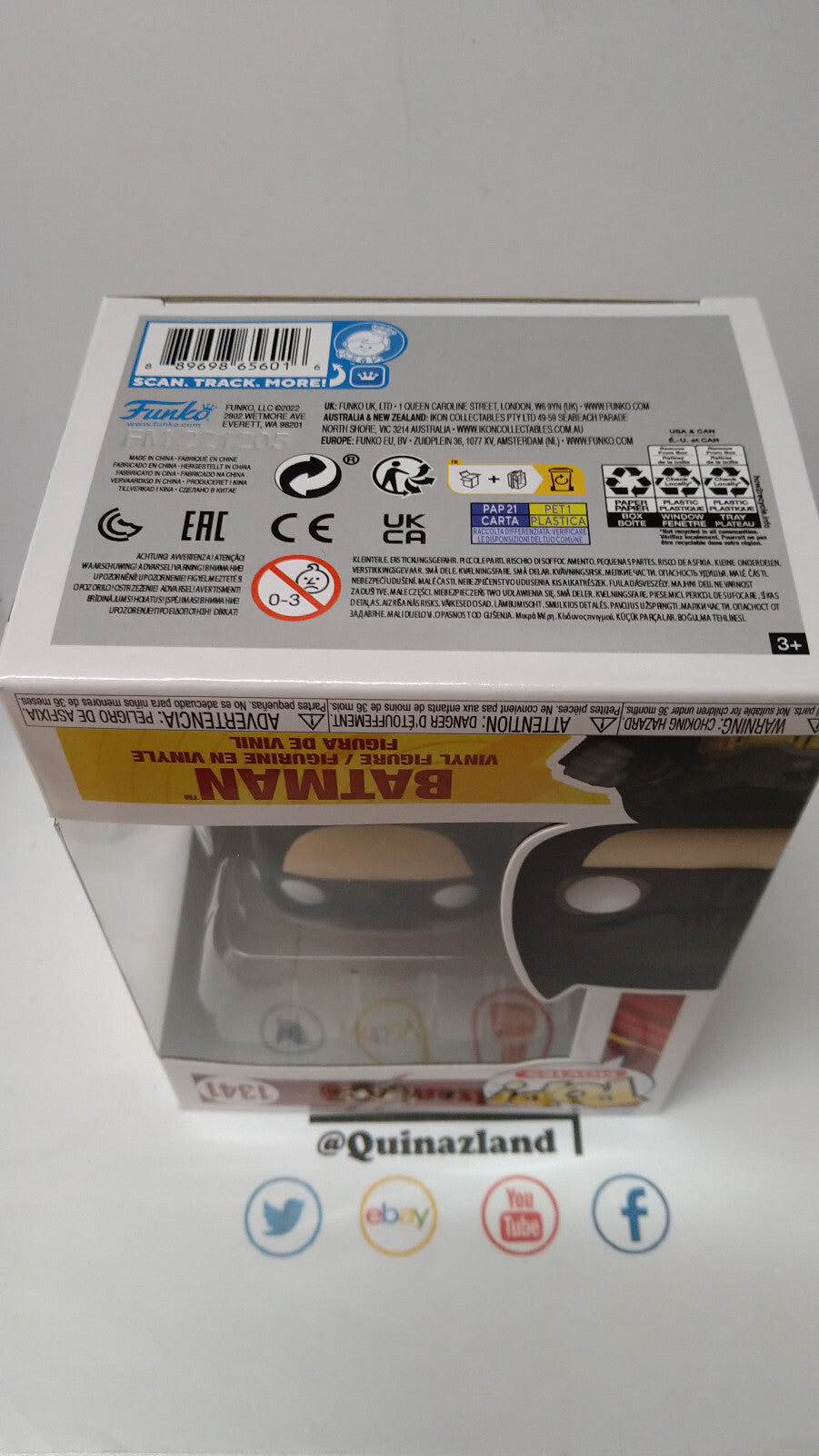 Funko Pop! FLASH MOVIE N° 1341 Batman (F5)