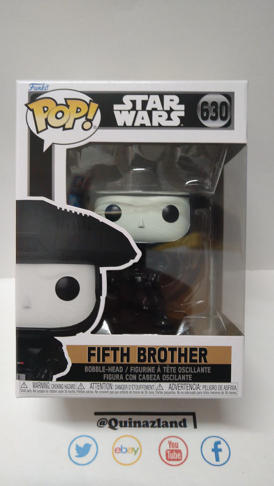 Funko Pop!  STAR WARS  N° 630 Cinquième Frère  (F28)