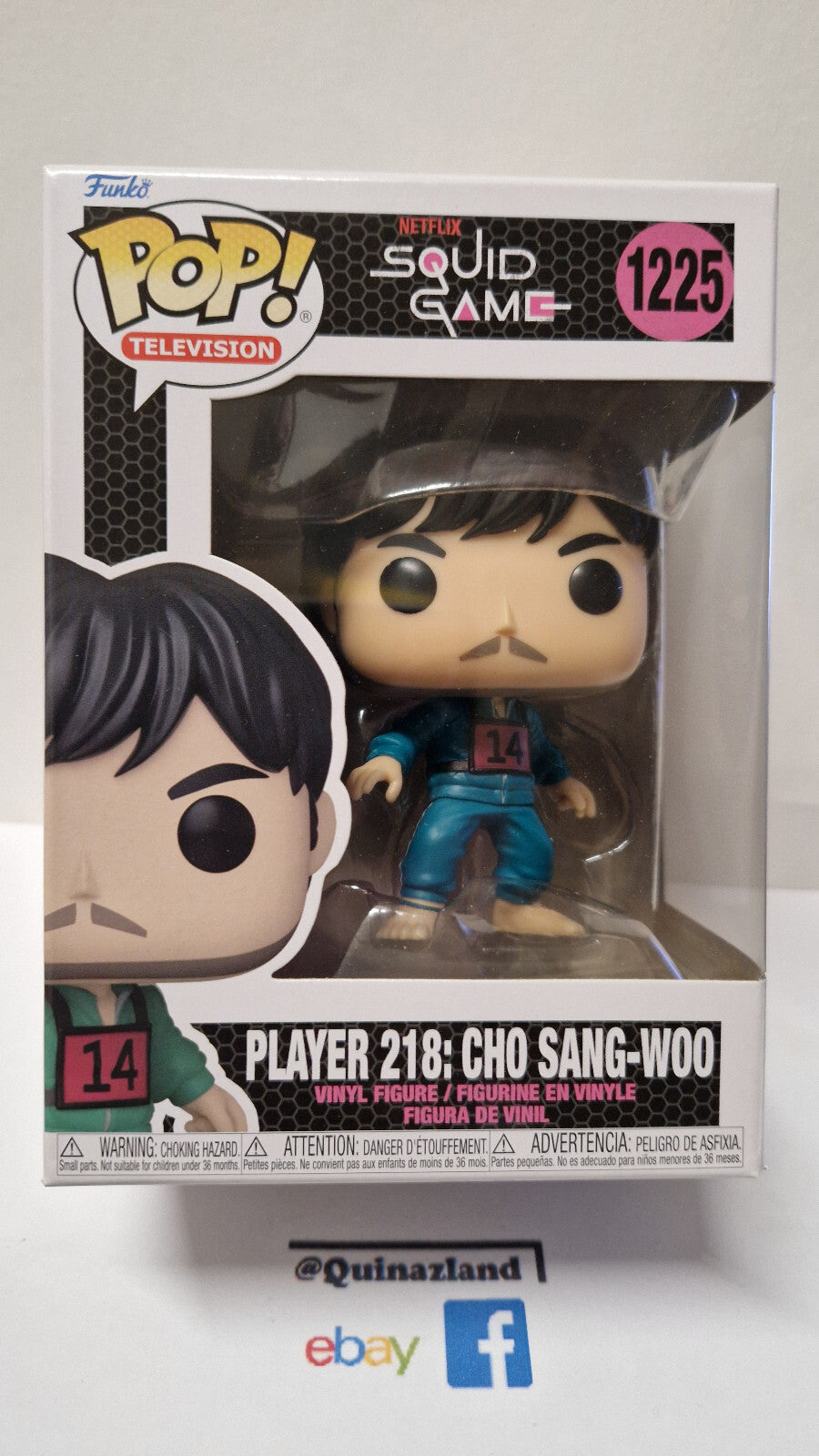 Funko Pop! SQUID GAME 1225 Sang-Woo 218   (FU01)
