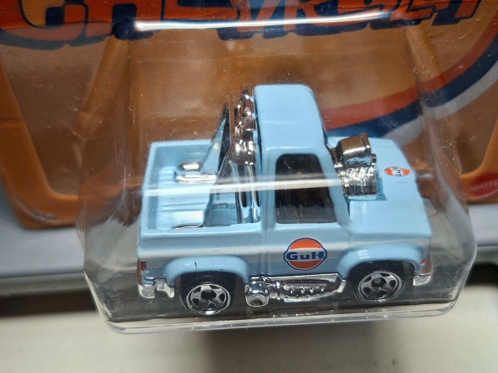 Hot Wheels 2025 Noppo Gulf racing Toon'd '83 Chevy silverado (CP19)