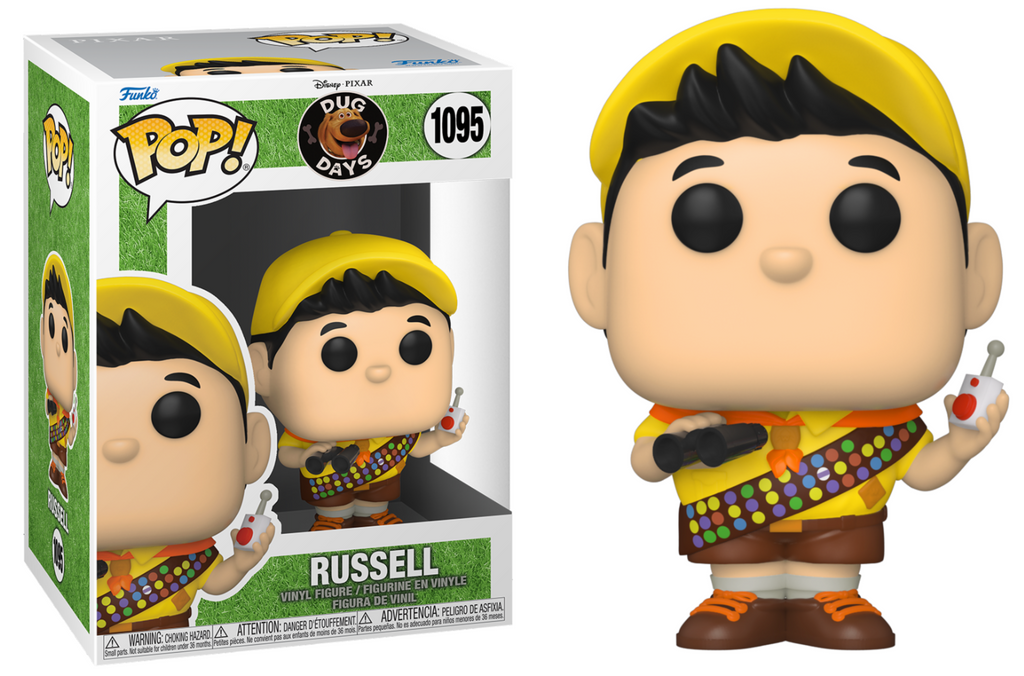 Funko Pop! Disney Pixar DUG DAYS #1095 Russell (F34)