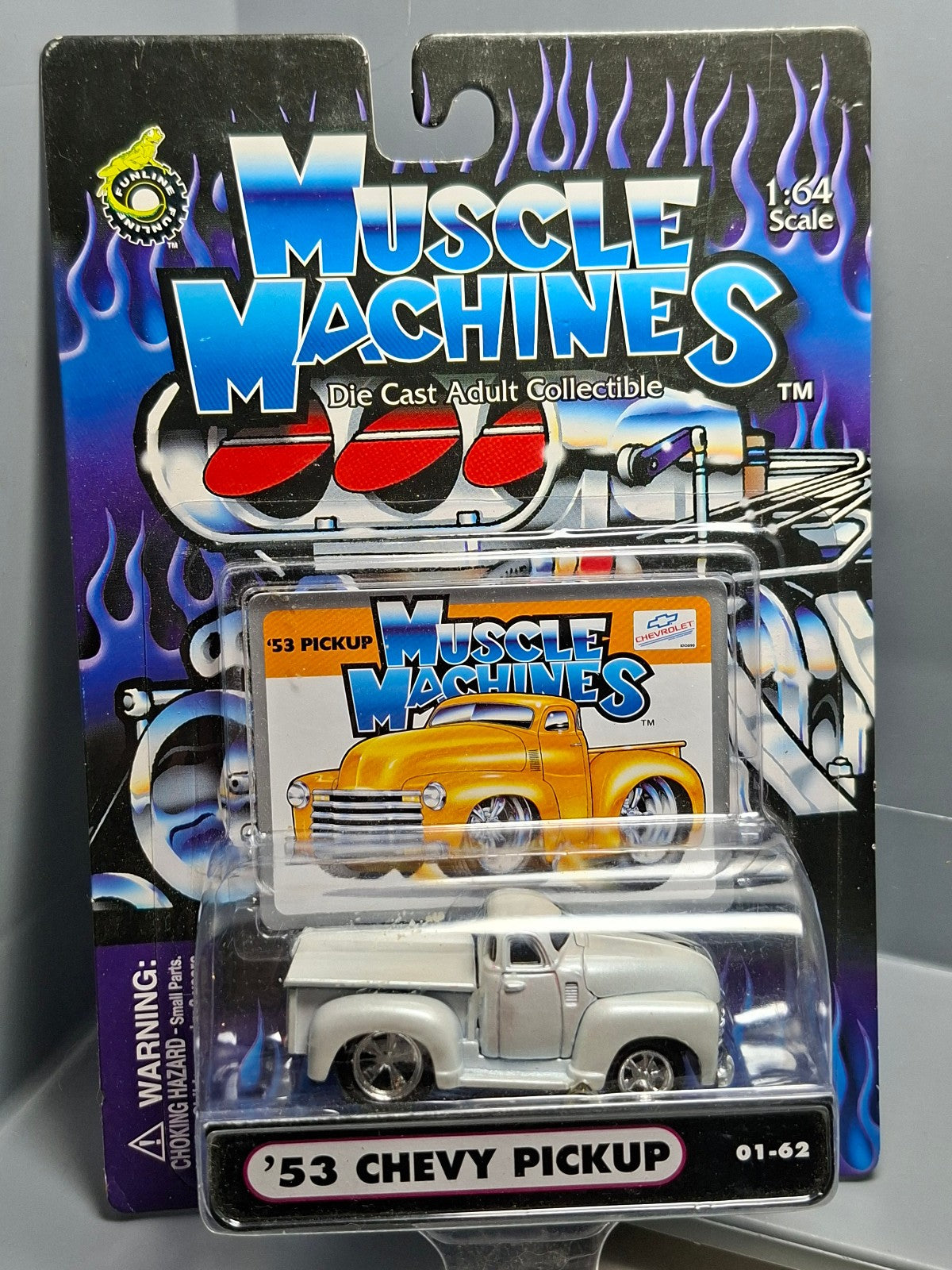 Muscle Machines '53 Chevy PU blanc (NG31)