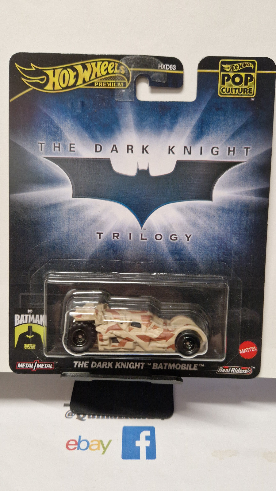 Hot Wheels 2024 pop culture Batman  THE DARK KNIGHT BATMOBILE (NG38)