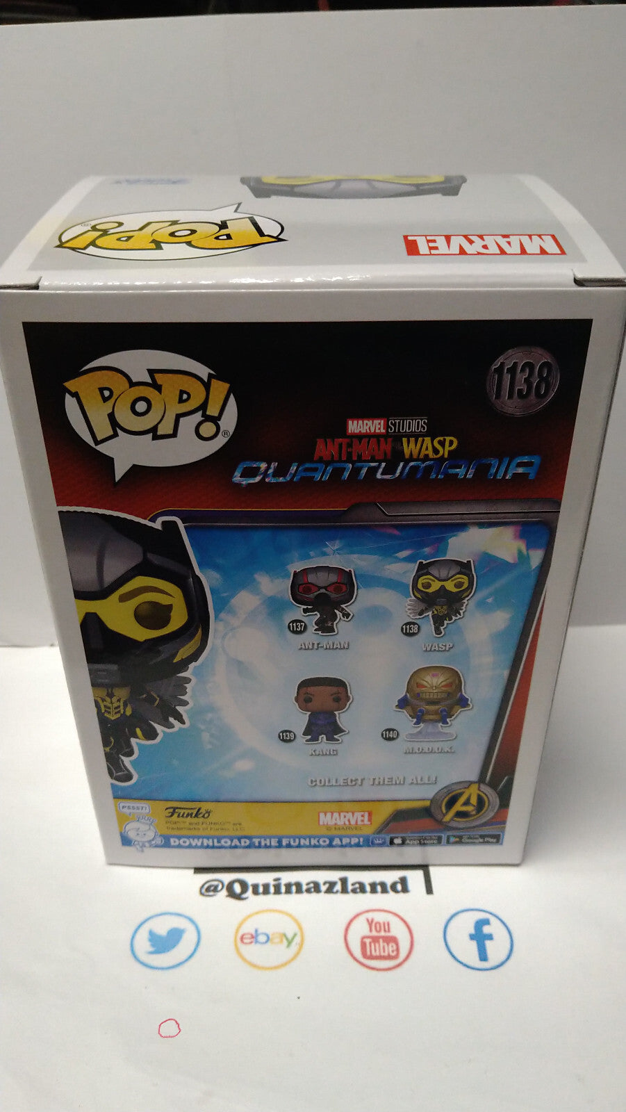 Funko Pop! ANT-MAN : QUANTUMANIA  N° 1138 La guêpe (F30)