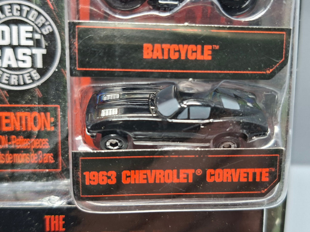 Jada Nano 2022 Hollywood rides  Batmobile batcycle 1963 Chevrolet   (NG07)
