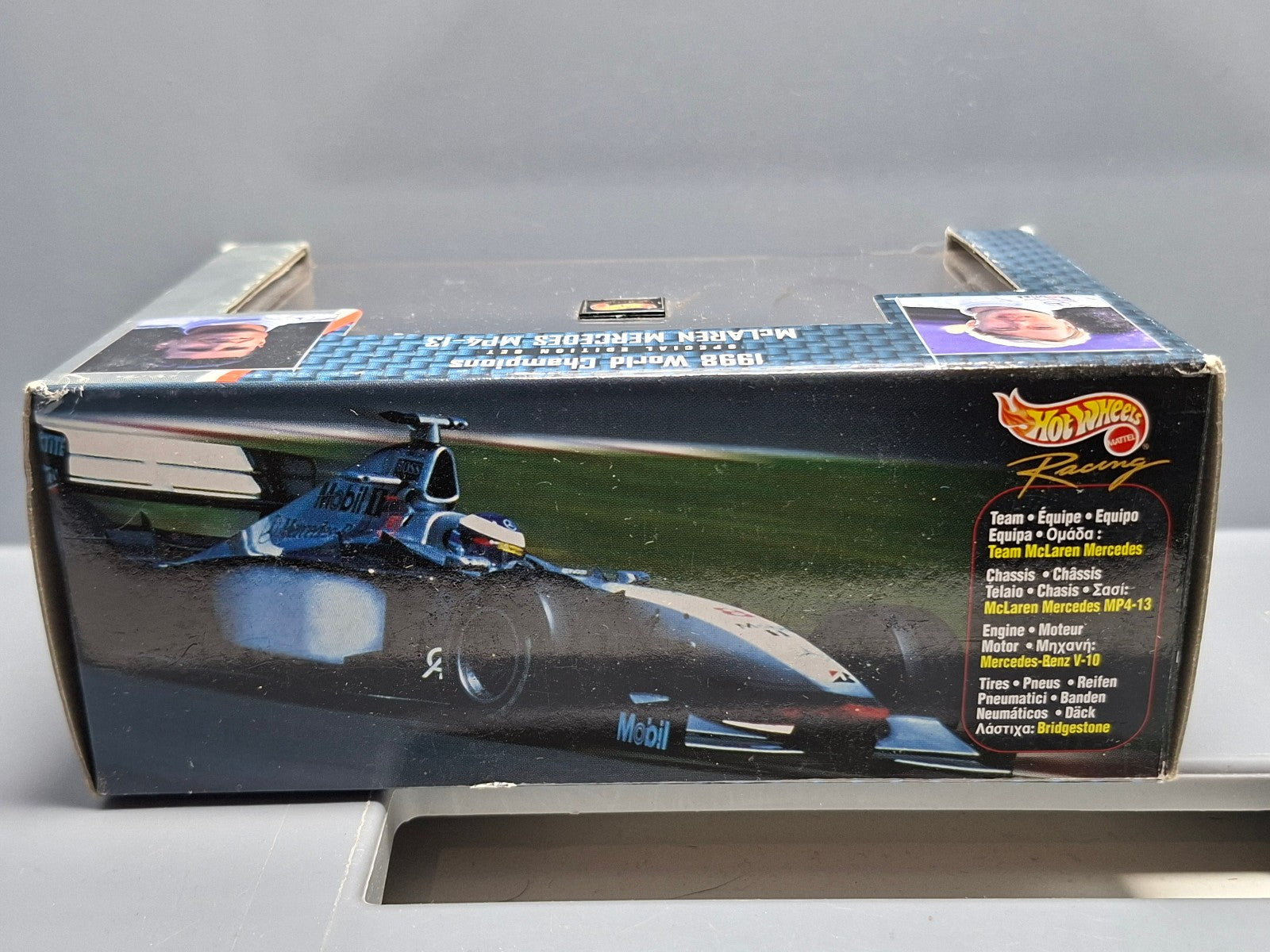 Hot Wheels 1999 world champions McLaren Mercedes MP4/13 (NG63)