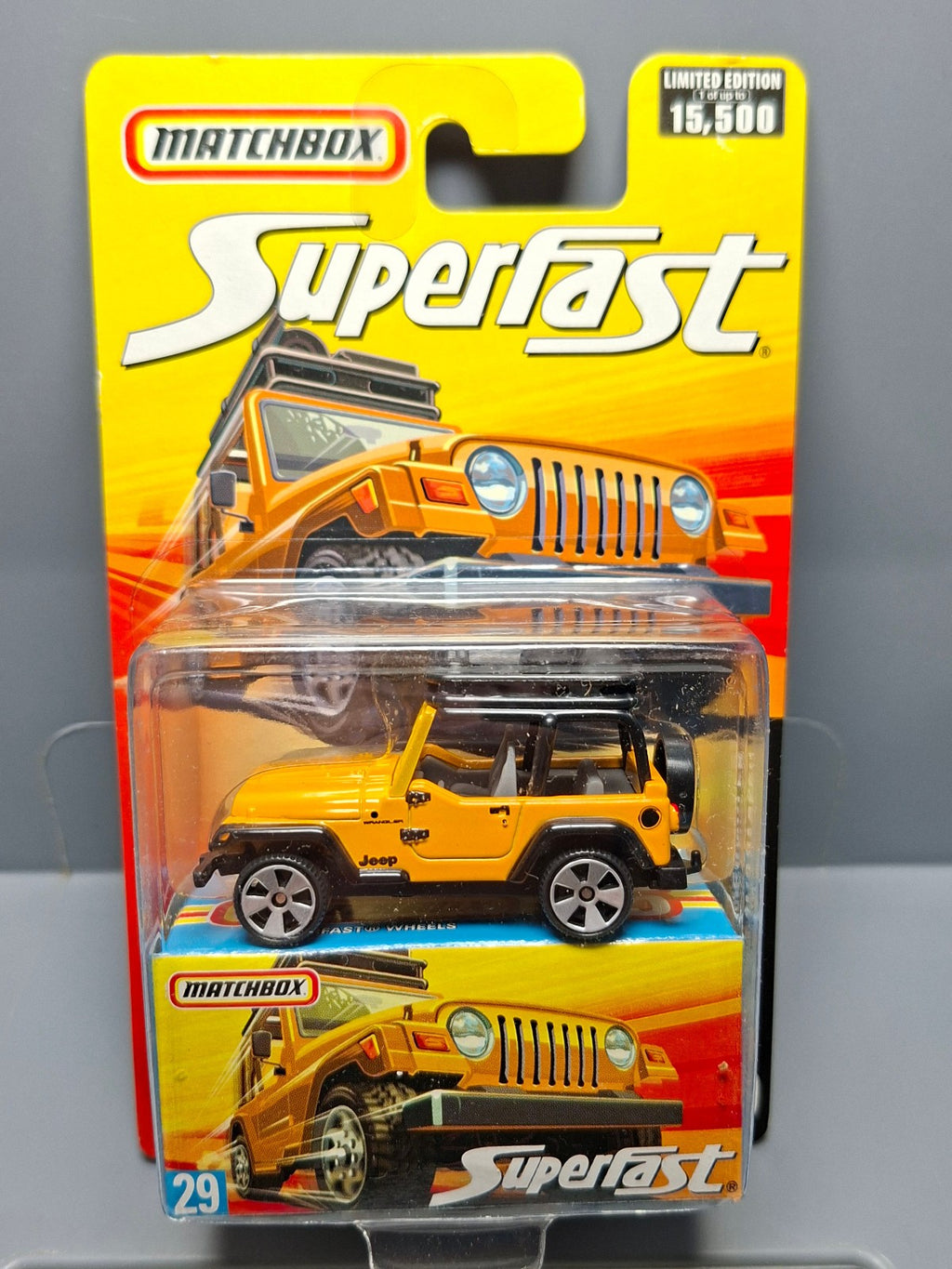 Matchbox Superfast Jeep wrangler    (CP15)