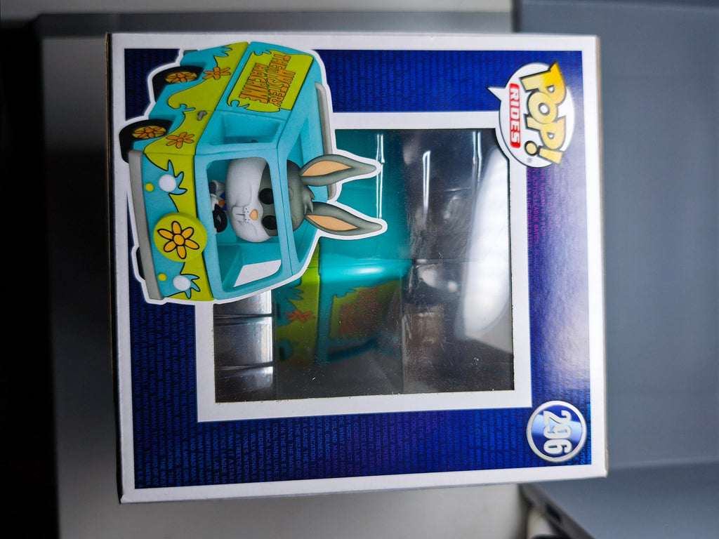 Funko Pop! Warner Bros Ride Super DLX N° 296 Mystery Machine W/ Bugs (Cart)