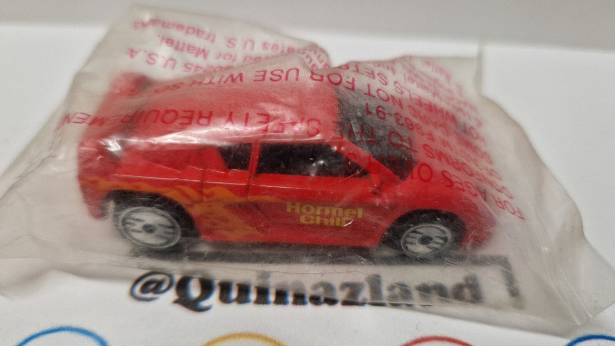 Hot wheels 1995 promo hormel  Zender fact 4 version logo jaune (A17)