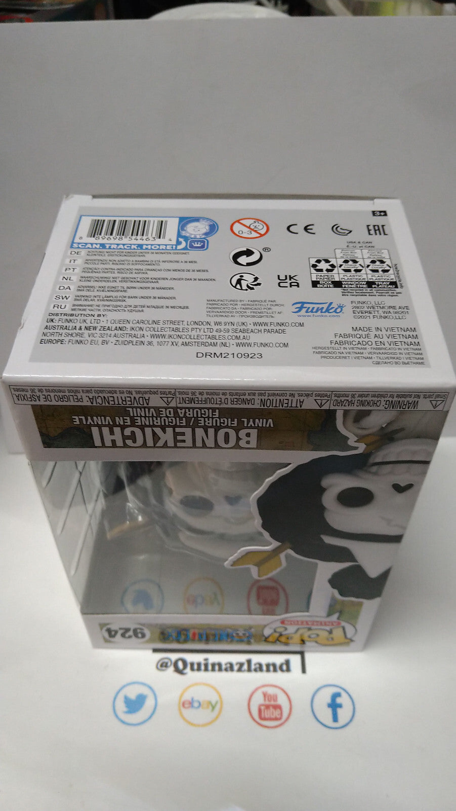 Funko Pop! ONE PIECE  N° 924 Brook (F31)