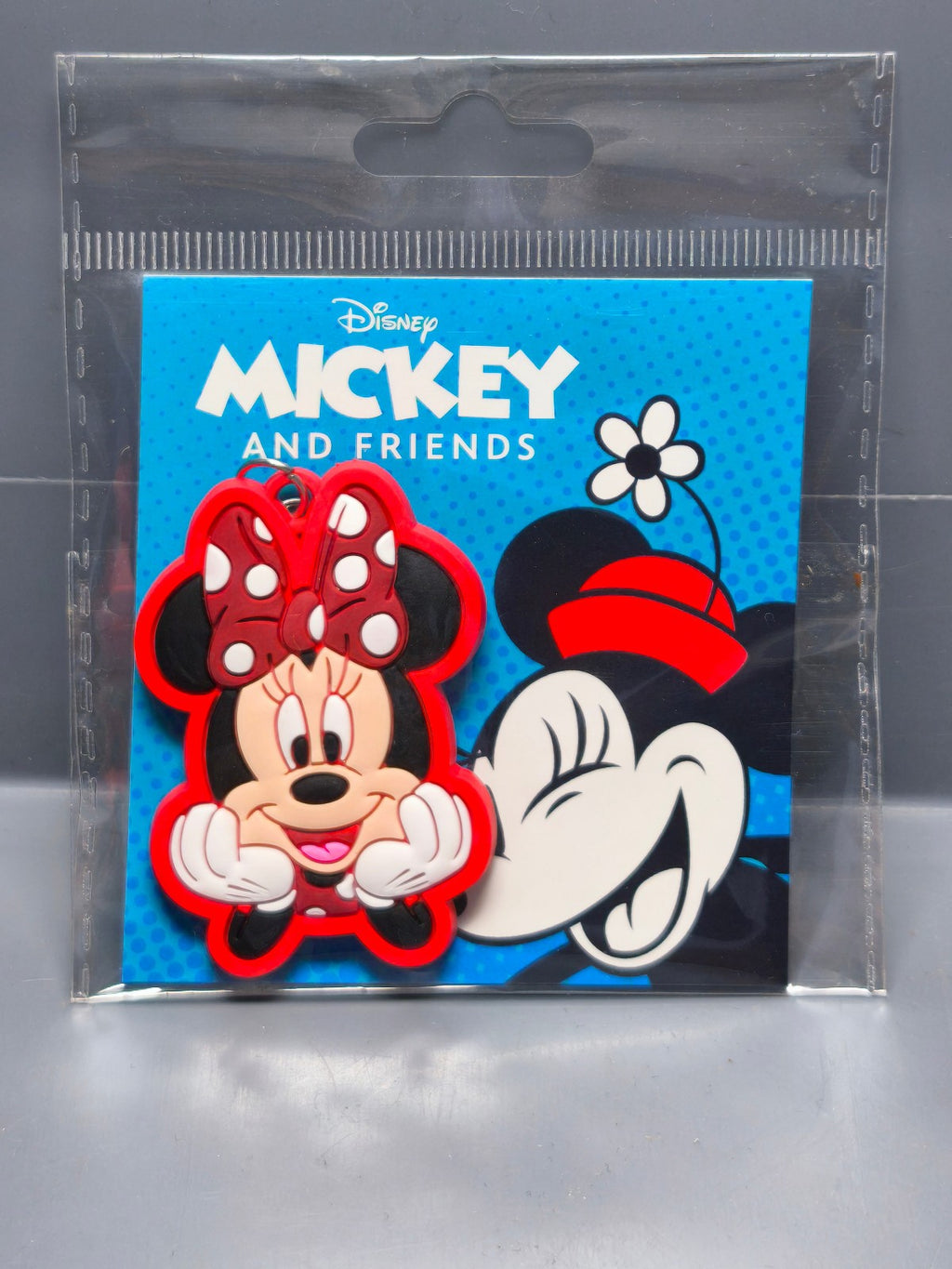 Porte clé silicone Mickey & Fiends Minnie  (Cart)