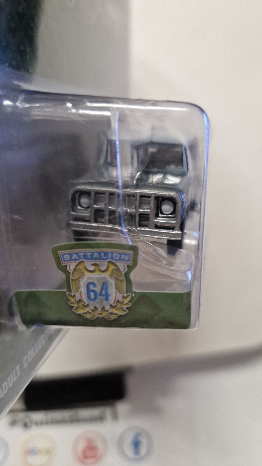Greenlight Battalion 64 Series 4 1970 harvester scout Chase   (NG29)