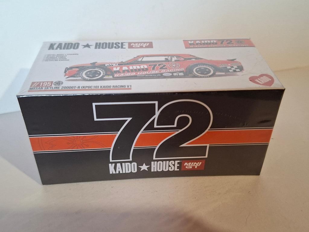 Mini GT Nissan Skyline 2000GT-R (KPGC10), Kaido Racing V1  n° 195 (CP11)