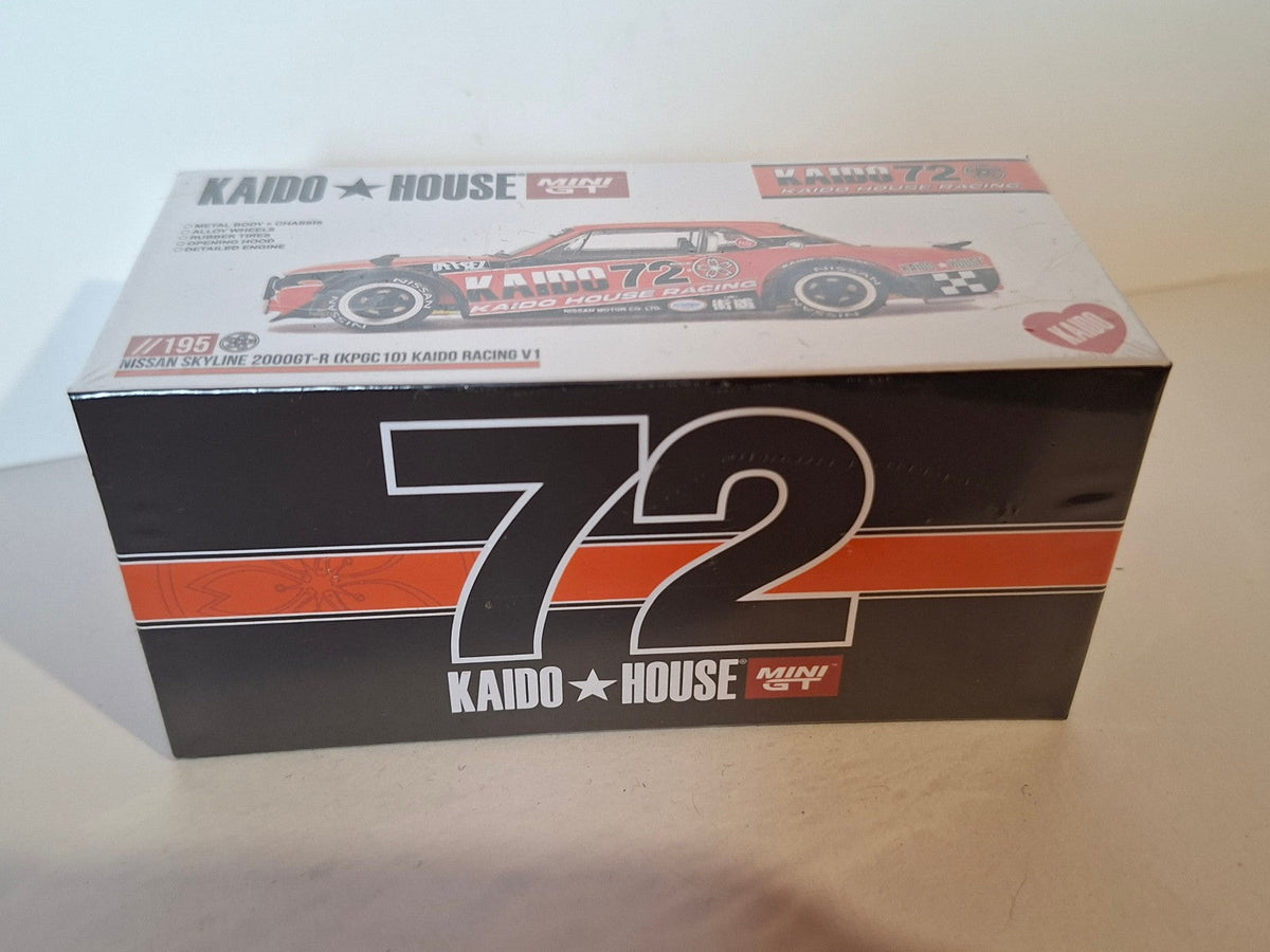 Mini GT Nissan Skyline 2000GT-R (KPGC10), Kaido Racing V1  n° 195 (CP11)