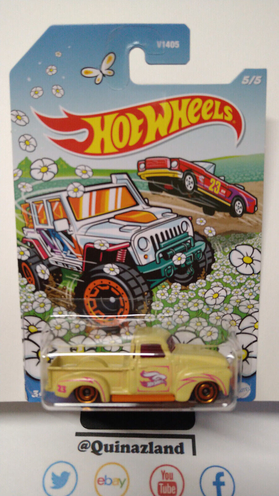 Hot Wheels 2023 spring easter exclusive Kroger 52 chevy (CP20)
