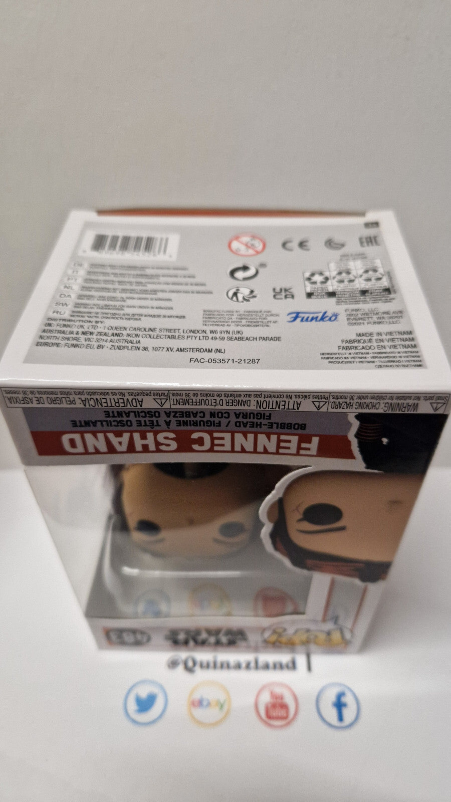 Funko Pop! Stars Wars Mandalorian 483 Fennec Shand (F41)