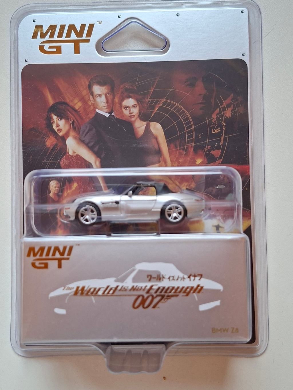 Mini GT 1999 BMW Z8 The World is not enough n° 906 (NG54)