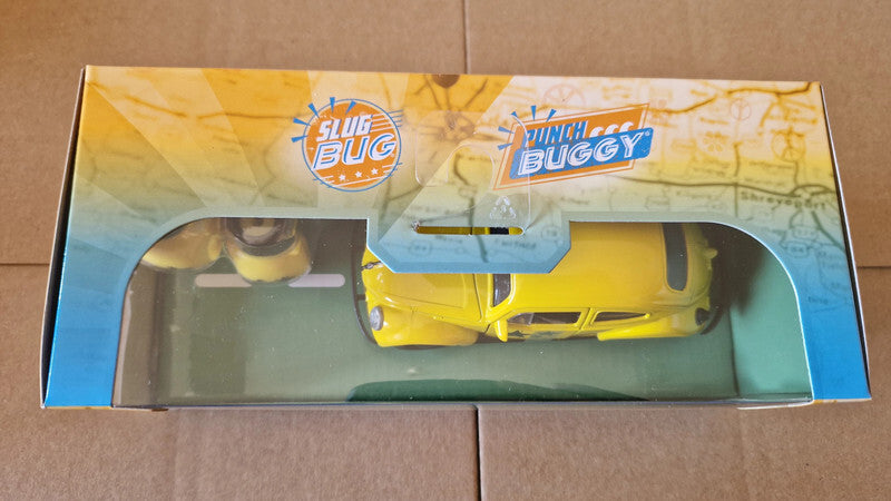 Jada Toys 1/32 Punch Buggy '59 Volkswagen  Beetle W/Gloves yellow  (ET)