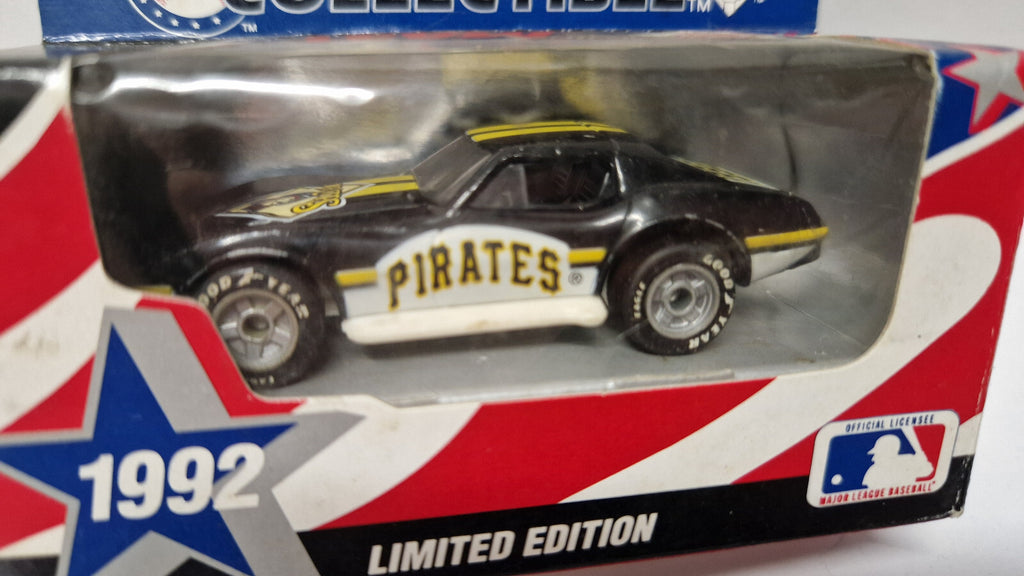 Matchbox 1992 white rose collectibles MLB chevrolet corvette  pirates (CP15)