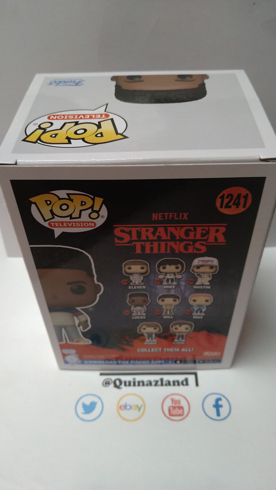 Funko Pop! STRANGER THINGS S4 #1241 Lucas (F33)