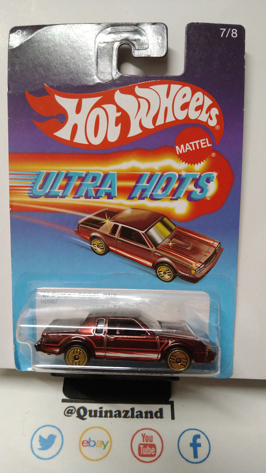Hot Wheels 87 buick regal GNX 2022 ultra hots exclusive target (NP11)