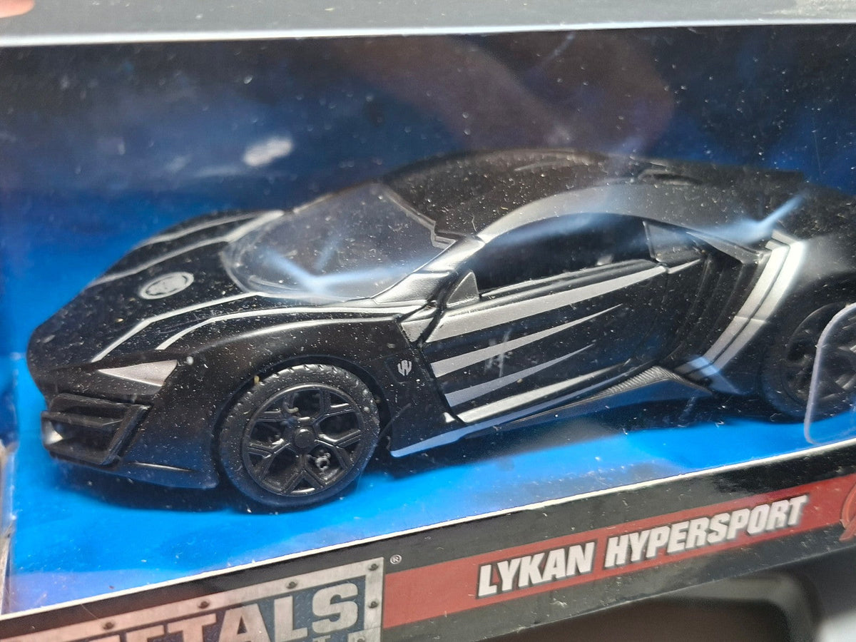 Jada 1/32 Marvel avengers  Lykan hypersport Black Panther    (NG05)