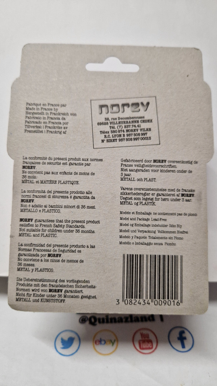 Norev Mini jet Pickup Yoplait      (CP09)